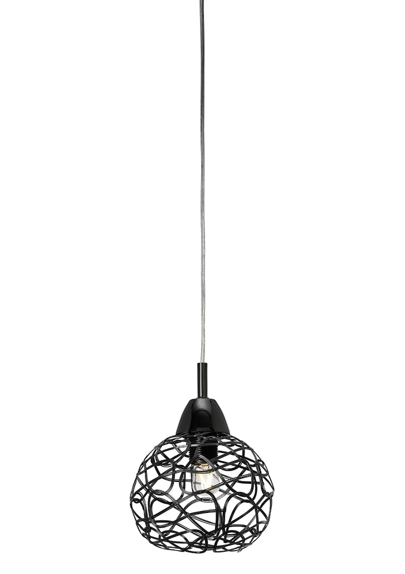 Excel fönsterlampa svartkrom