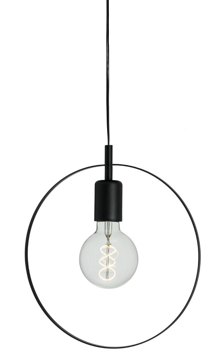 Spartan Ringo Fönsterlampa Stor Svart