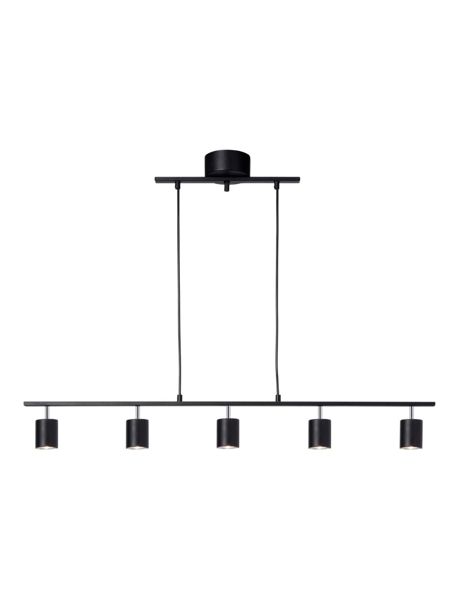 Alpha taklampa svart