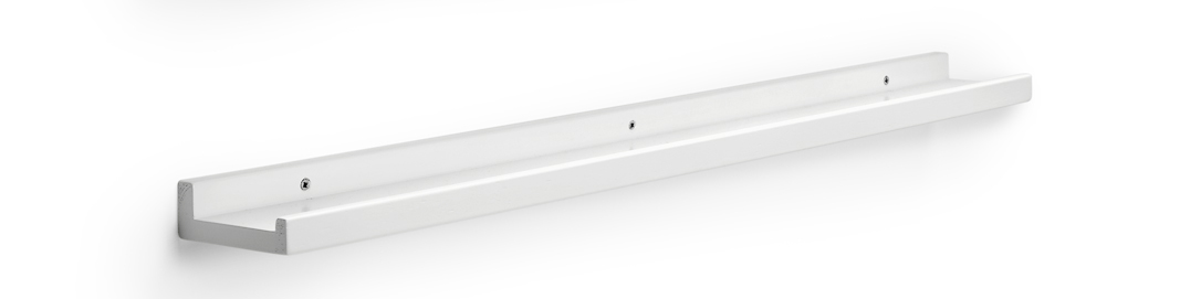 Zitti Tavelhylla 90cm vitlack